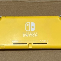Switch ライト 本体 イエローの画像