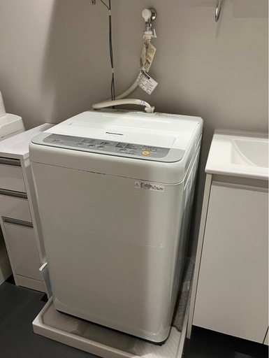 決まりました！【洗濯機】Panasonic 単身用5kg