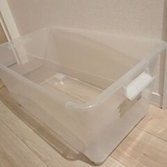 収納ケース　フタ無し　9月末で処分します