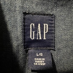 GAP ギャップ レディース　デニムジャケット Gジャン　サイズL （両サイドにポケット無し！）の画像