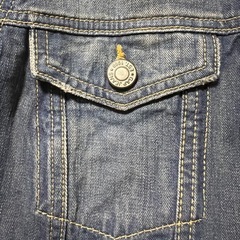 GAP ギャップ レディース　デニムジャケット Gジャン　サイズL （両サイドにポケット無し！）の画像