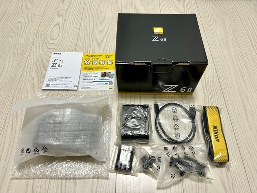 NikonZ6Ⅱ   ミラーレスカメラ　ボディーのみ 　レリーズプレゼント