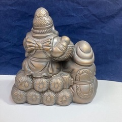開運　置物 七福神 縁起物 オブジェ 大黒天 大黒様 商売繁盛　恵比寿　銘入り　七福神 縁起物 インテリア オブジェ 置物 大黒天 商売繁盛 家具 インテリア雑貨/小物 置物、オブジェの画像