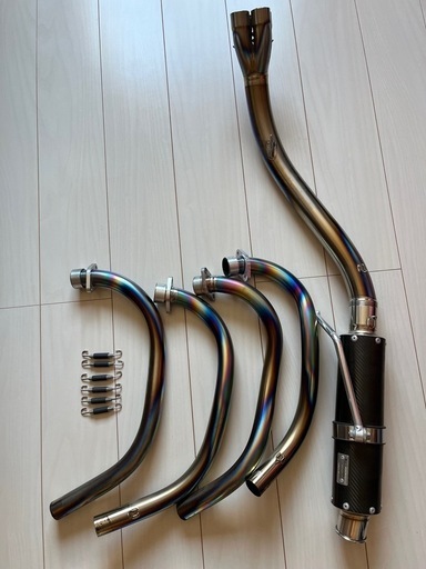 CB400SF TSRチタンフルエキゾーストマフラー NC42