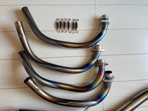 CB400SF TSRチタンフルエキゾーストマフラー NC42