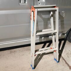 くまねず《姫路》アルミ3段脚立☆早い者勝ち!!^^の画像