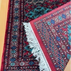 【お値引】高級ペルシャ【ウール】絨毯美品の画像