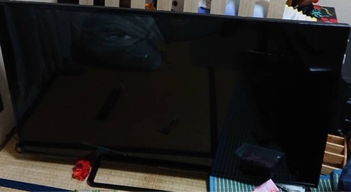 ５０インチテレビジャンク