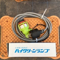 集魚灯　2000W  ハロゲン2kw イカ釣り、夜焚きに