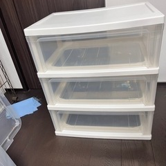 3段収納ケース　　