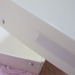 デスクトレー　蓋付き書類箱　道具箱　Ａ4サイズ　丈夫素材　3個セット　～ＵＳＥＤ～の画像