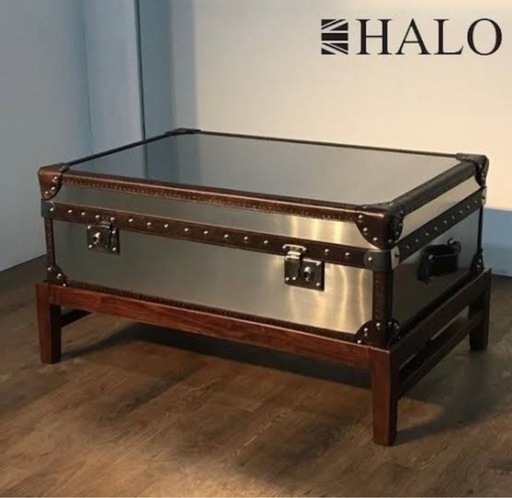 HALO （ ハロ ） トランク　コーヒーテーブル　スタンド付