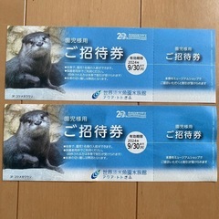 アクアトトぎふ園児招待券