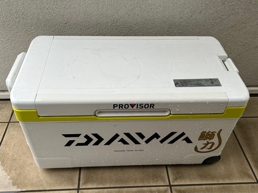 【取引中】ダイワ クーラーボックス  プロバイザー トランク GU3500 大物 釣り 中古品