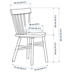 IKEA 丸テーブルとチェア3脚セット
の画像
