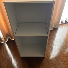 3段可動棚ボックス　白　コーナン品