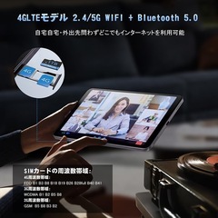 【Android14 タブレット 8インチ新登場】 Avidpad A30Pro SIMフリー Wi-Fiモデル8.4インチタブレット1920x1200 FHD 16GBメモリ(6GB+10GB) +128GBストレージ 8コア 5500mAh大容量バッテリー Widevine L1 顔認識 GPS機能 GMS/TELEC認証済 軽量 グレーメタルボディ 日本語仕様書付き シニア 子供用にも最適の画像