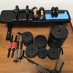 ダンベル、ベンチセット