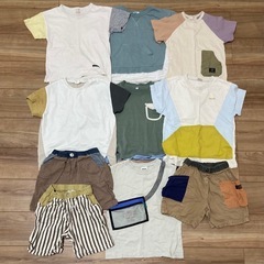 【受け渡し予定者決定】半袖Tシャツ＆ハーフパンツ　120cm 10着セットの画像
