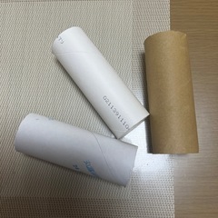 トイレットペーパーの芯、ラップ芯の画像