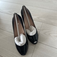 デパート購入 新品　エナメル　パンプスの画像