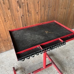 キャスター付スタンド スチール製 の画像