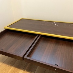 無料！ローテーブル　ブラウンの画像