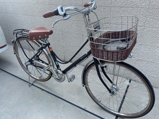 変速自転車 カジュナ ベーシックライン デラックス T.Xマットショコラ CB6T1