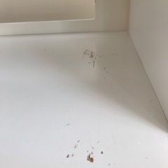 白いテレビ台の画像