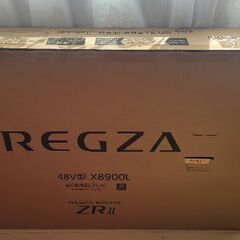 REGZA（レグザ）48v型X8900L 4K有機ELテレビ