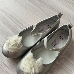 140cmドレス＆靴　H＆Mの画像