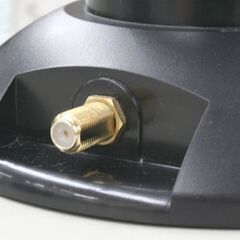 動作確認済み YAGI DUCA 地上デジタル放送受信対応セミサーキュラー型UHFアンテナ ブラック 八木アンテナ 屋内・屋外兼用 札幌市 清田区 平岡の画像