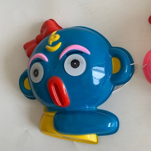 昭和レトロ　キャラクター　だっこちゃん　お面　おめん　祭り　おもちゃ　玩具 インテリア レトロ アンティーク 骨董　古物 アメリカ 花