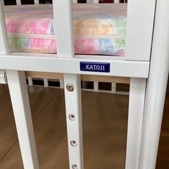 ベビーベッド【町田市再生家具】241380の画像