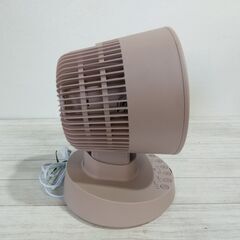 『美品』アイリスオーヤマ サーキュレーター フォギーピンク/2022年製/サーキュレーターDCモーター/PCF-BD15T/C0DT0221の画像