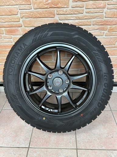 スタッドレスタイヤ・ホイールセット（ナット付き）