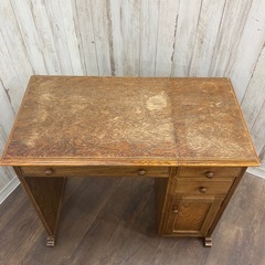 m0714602 家具 ドレッサーデスク 化粧台 英国カントリー調 アンティーク 引き出し インテリア 古家具 ヴィンテージ ビンテージ 中古品の画像