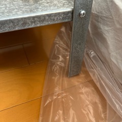 IKEA ヒュッリス　亜鉛メッキスチール棚の画像