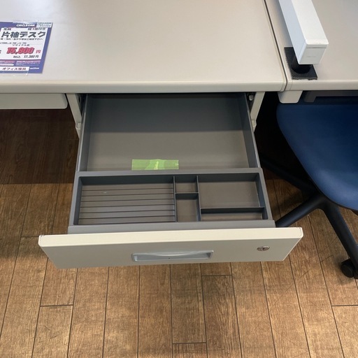 JH-28 【オフィス家具専門店】生興の片袖デスクです！