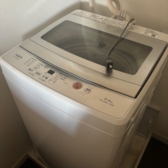 2019年製 AQUA洗濯機