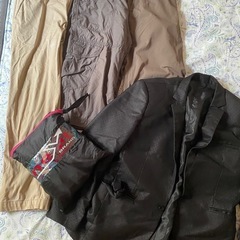 メンズズボンジャケットカッパセット