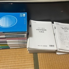 2024年度資格の大原　公務員講座　テキスト、模試等各種セットの画像