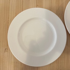お皿　ホワイト　大　2枚セット　Nittoroyal
　の画像