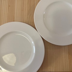お皿　ホワイト　大　2枚セット　Nittoroyal
　