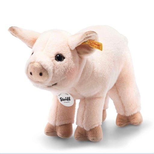 シュタイフ ぬいぐるみ 仔ブタのシシー コブタ 幸せを運ぶ 30cm キッズ ベビー 正規品 相棒
