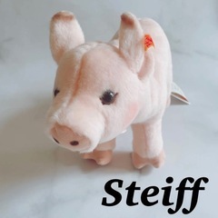 シュタイフ ぬいぐるみ 仔ブタのシシー コブタ 幸せを運ぶ 30...