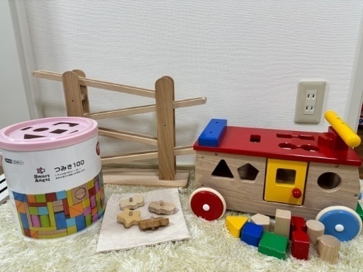 【まとめ売り】半額以外 木のおもちゃセット