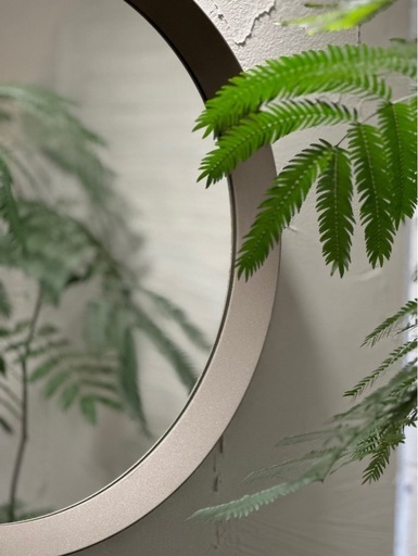 IKEA イケア ランゲスンド LANGESUND 鏡　壁掛けミラー ウォールミラー 廃盤