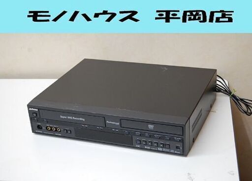 ① ジャンク扱い Victor S-VHSビデオ一体型DVDビデオレコーダー SR-MV50 2007年製 VHS・DVD再生確認済み ビクター 札幌市 清田区 平岡