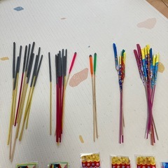手持ち花火 まとめ売り 78本の画像